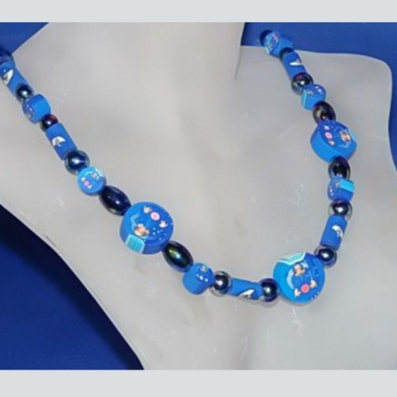 Wizards Moon and Stars Necklace - Picture 3 of 4